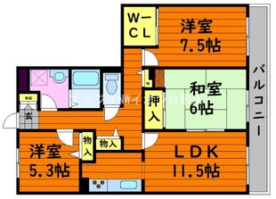 グランメゾンKSの物件間取画像